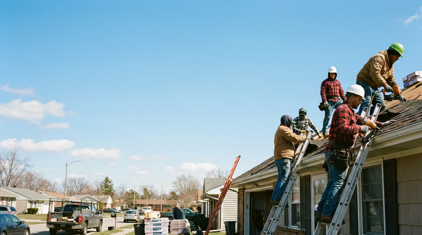 Roofing in Paris, OH near me